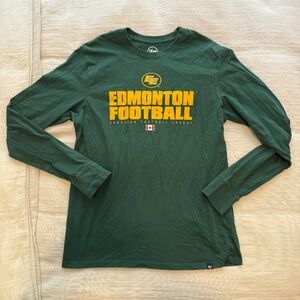 '47 Brand Edmonton Elks Football CFL Long Sleeve Sz M T Shirt Tee Mens Unisex
